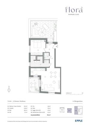 In 2026 von Steuervorteilen profitieren: Bezugsfertiges 2-Zimmer-Penthaus mit Weitblick. – 68309 Mannheim – Vorschaubild 7