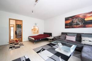 München genießen - Helle 1-Zimmer-Erdgeschosswohnung mit cleverem Grundriss