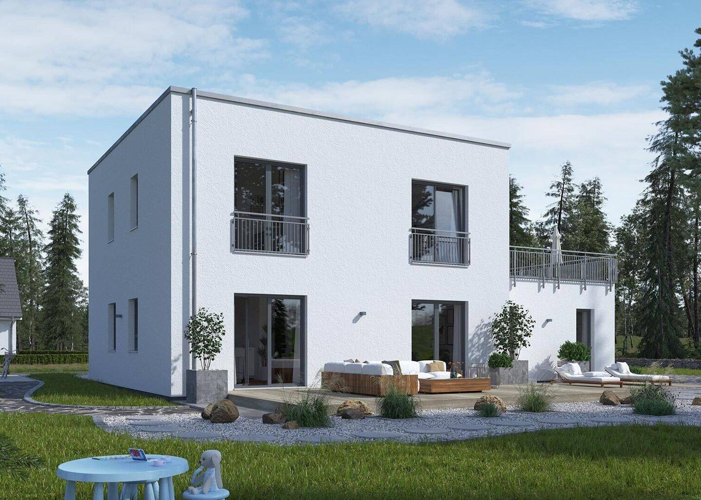 Füße hochlegen erwünscht! Ruhiges Haus mit großzügigem Wohn-Essbereich und Sonnenterrasse. – Rimpar – Vorschaubild 2