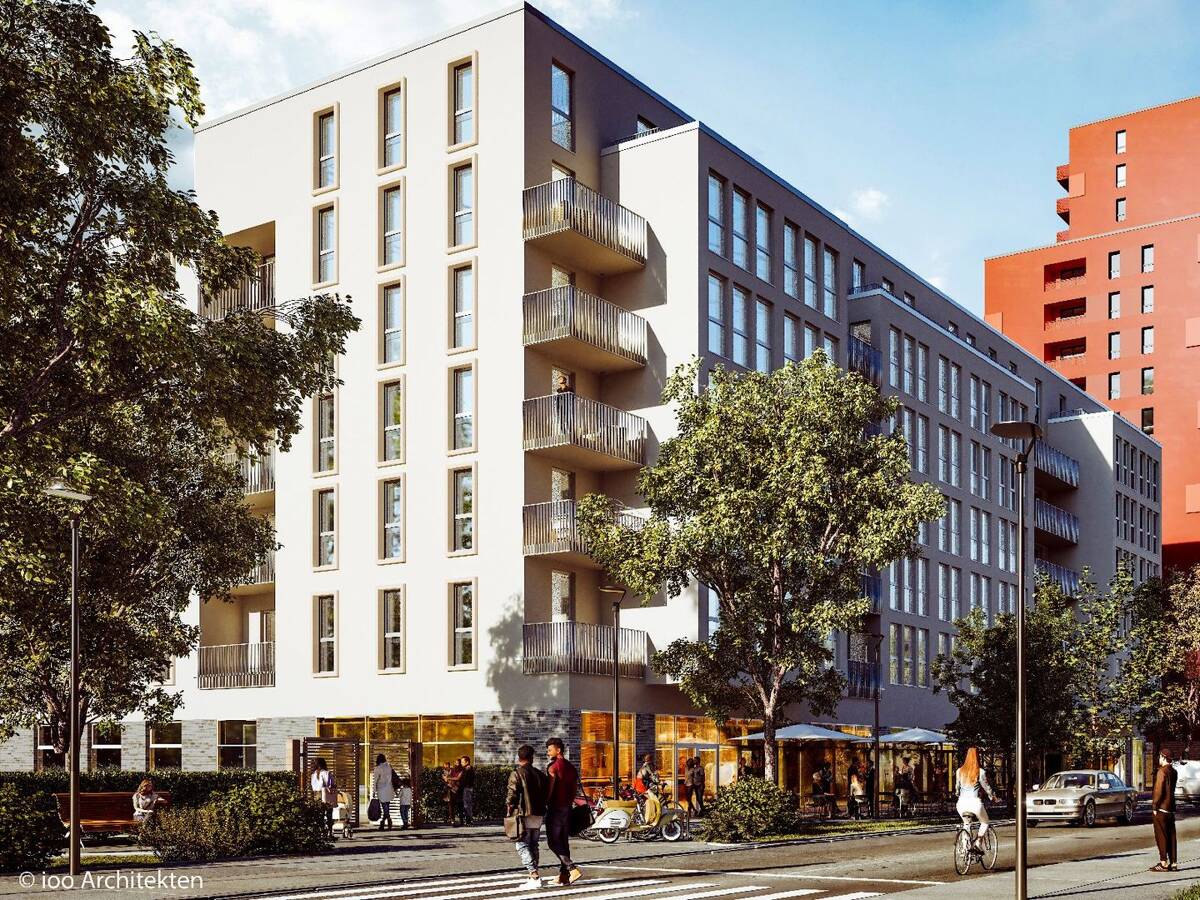 Neubauwohnung mit Fußbodenheizung im Erstbezug / WBS 180 erforderlich – 13599 Berlin – Bild 1 von 7