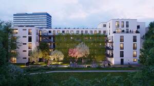 Großzügige 2-Zi.-Neubauwohnung mit offenem Wohnbereich & Balkon, Erlangen – 91052 Erlangen – Vorschaubild 2