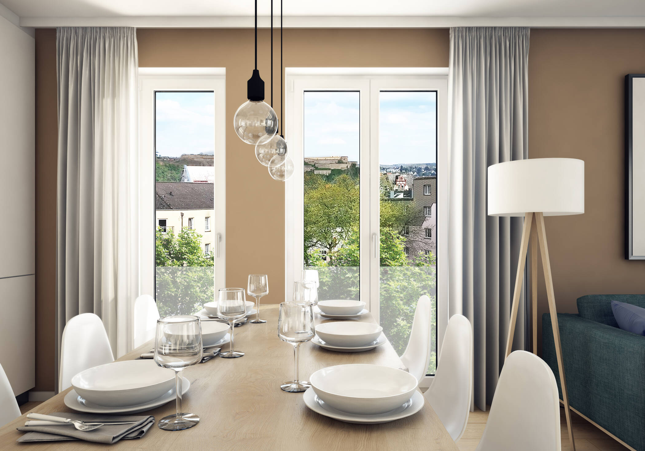 Willkommen in ihrer neuen 3 Zimmerwohnung mit Balkon - WE 109 – Koblenz – Vorschaubild 5