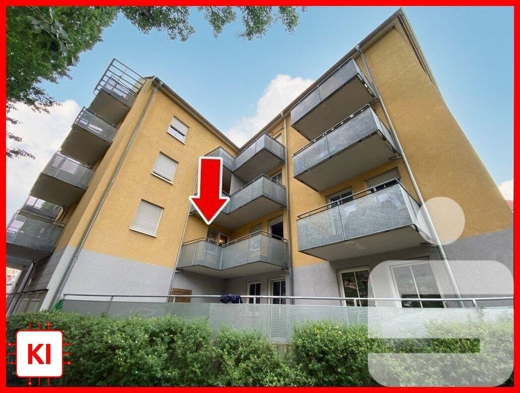 Nürnberg - Zentrum (Gemarkung Sebald) - 1-Zi.-Studentenappartement mit Balkon
