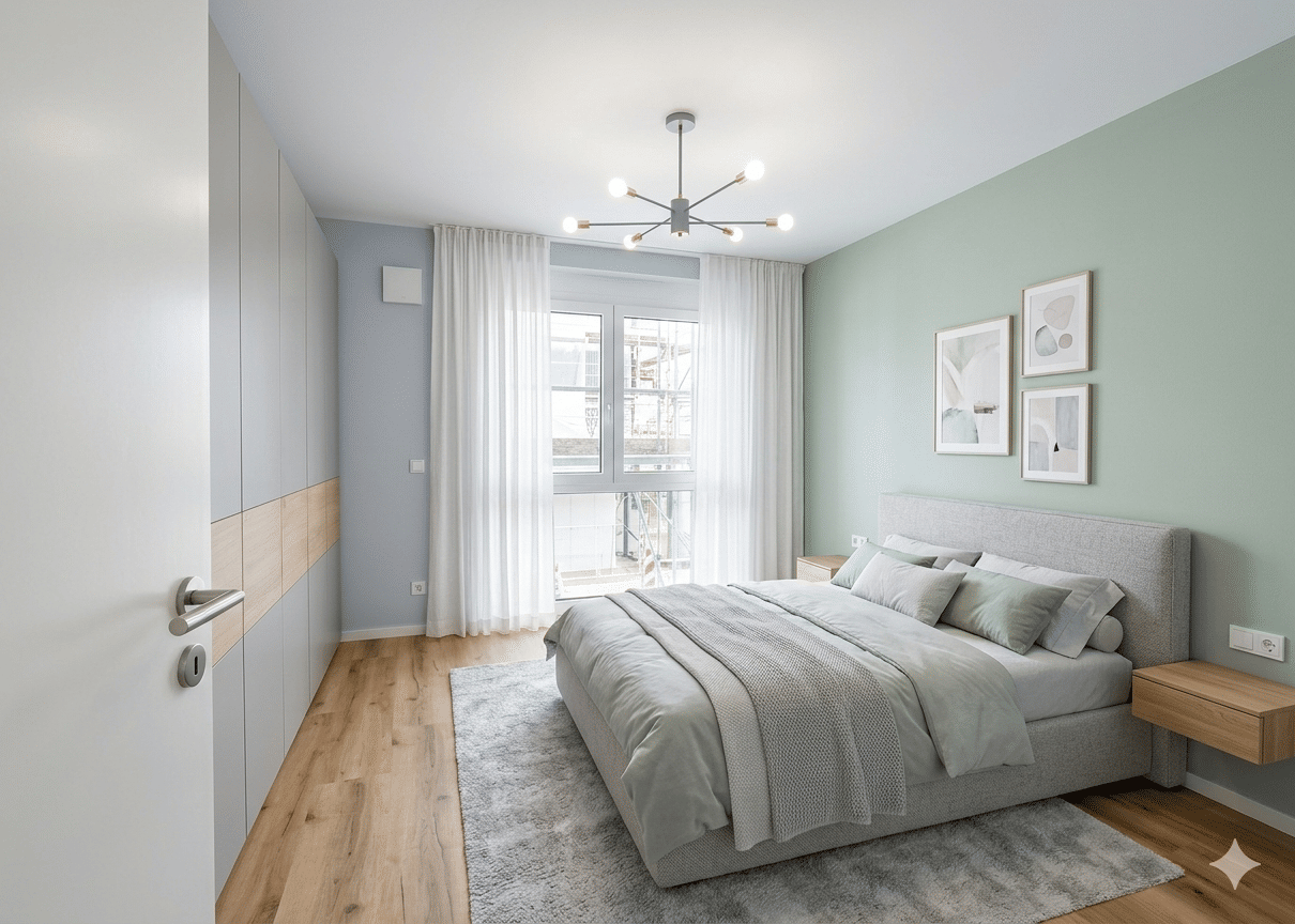 Moderne 2 Zimmer Wohnung inkl. neuer Einbauküche Erstbezug – Nürnberg – Vorschaubild 3
