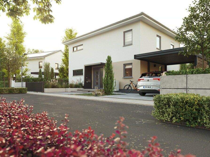 Schick und gradlinig – die perfekte Form zum stadtnahen Wohnen – Merxheim – Bild 1 von 8