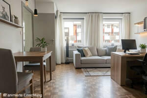 Gemütliches 1 Zimmer Appartment in Schwabing - Anlage oder Eigennutzung – 80803 München – Vorschaubild 4