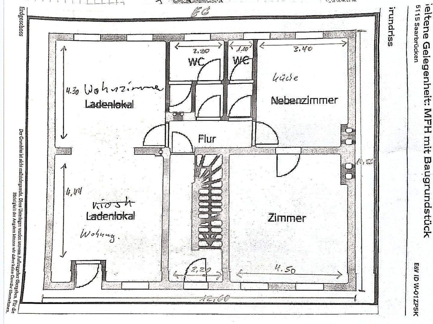 Mehrfamilienhaus mit 4 Wohneinheiten und separatem Baugrundstück zu verkaufen – Saarbrücken – Vorschaubild 7
