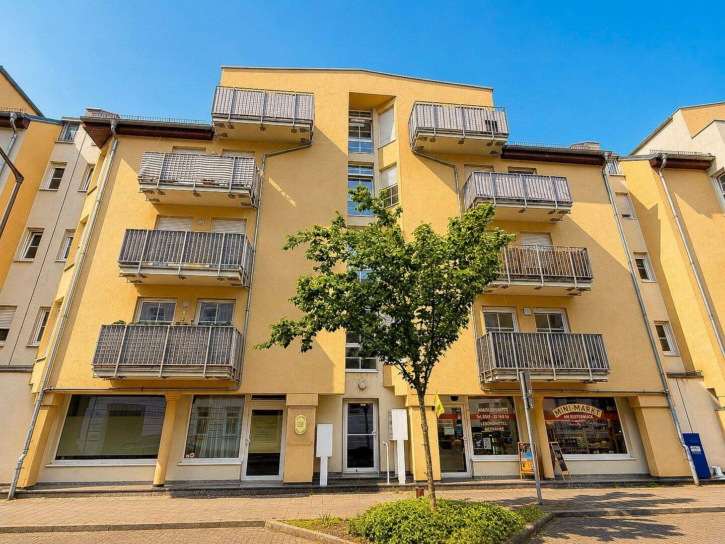 *frei werdend zu Juli 2026* 2-Zimmer I Balkon I Fußbodenheizung I Aufzug I Keller I TG-Stellplatz – Leipzig – Vorschaubild 2