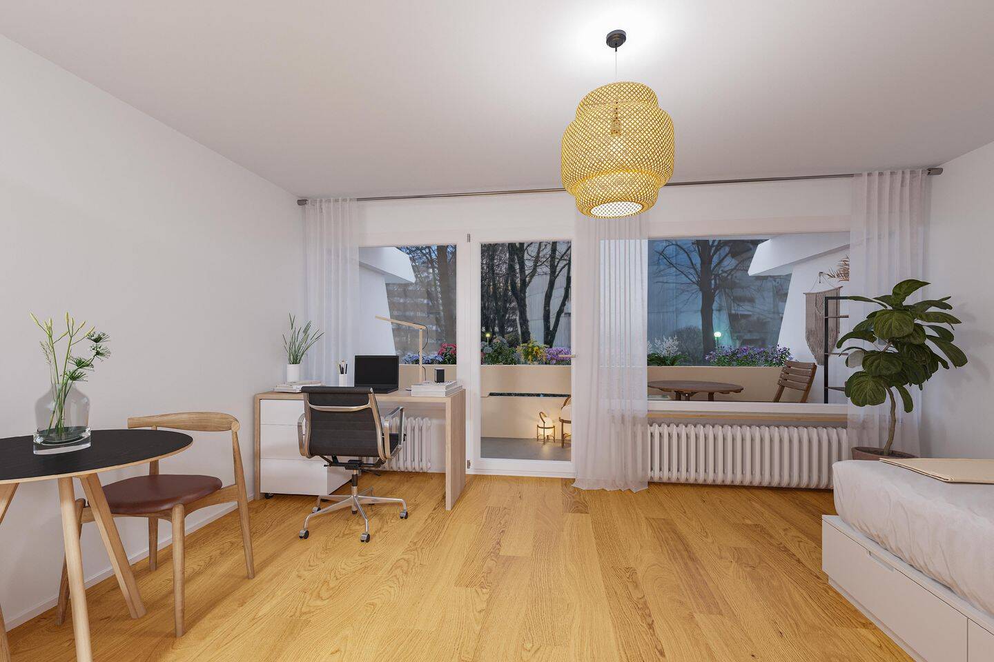 Frei ab 01.10.26 - Ein-Zimmer-Apartment in Schwabing - Top für Studenten oder Berufseinsteiger! – München – Vorschaubild 5