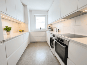 Attraktive 3 Zimmer Wohnung mit Garten, Balkon und Garage in ruhiger, grüner Wohnlage
