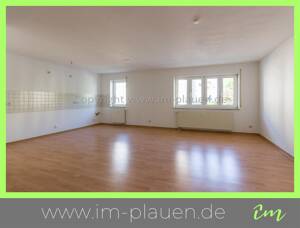 Erdgeschoss - Aufzug - offene Küche | 2-Zimmer-Wohnung Plauen Zentrum – 8523 Plauen – Vorschaubild 1