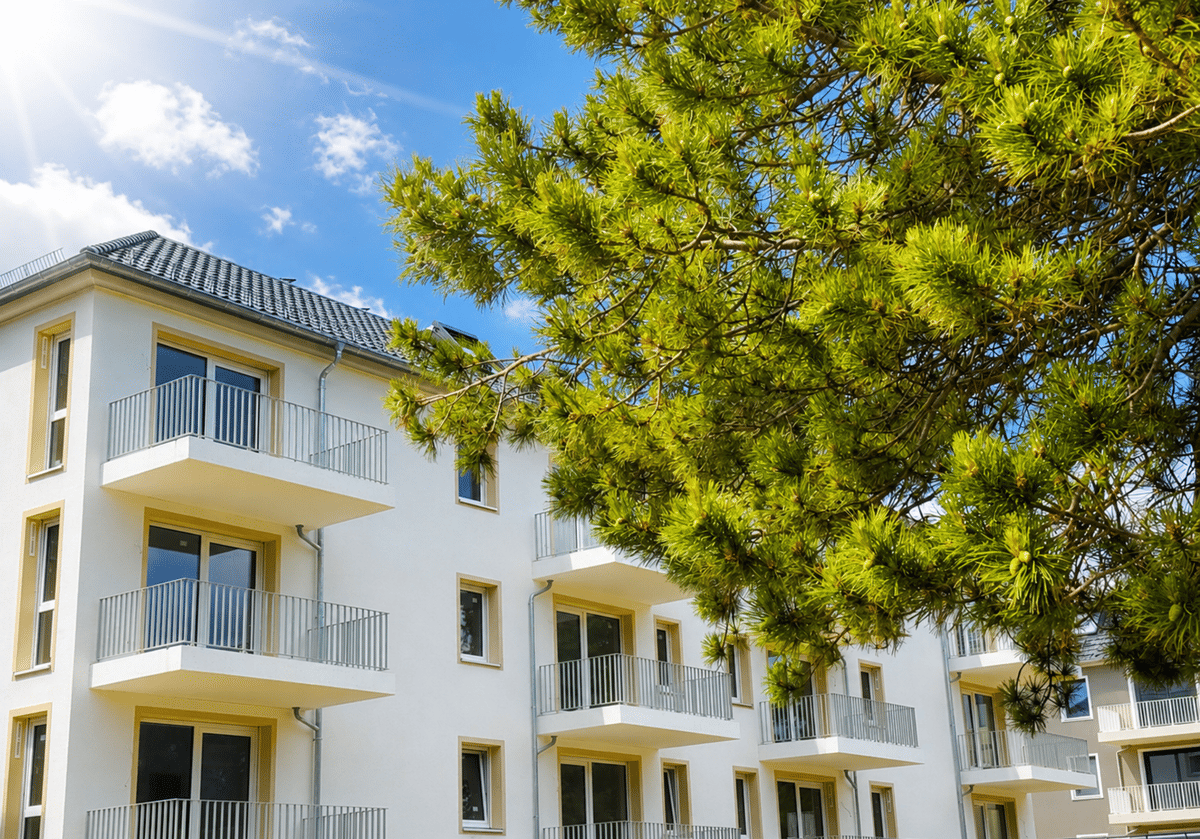 Moderne 2-Zimmerwohnung mit Terrasse in Dresden-Klotzsche - Erstbezug – 1109 Dresden – Bild 1 von 9