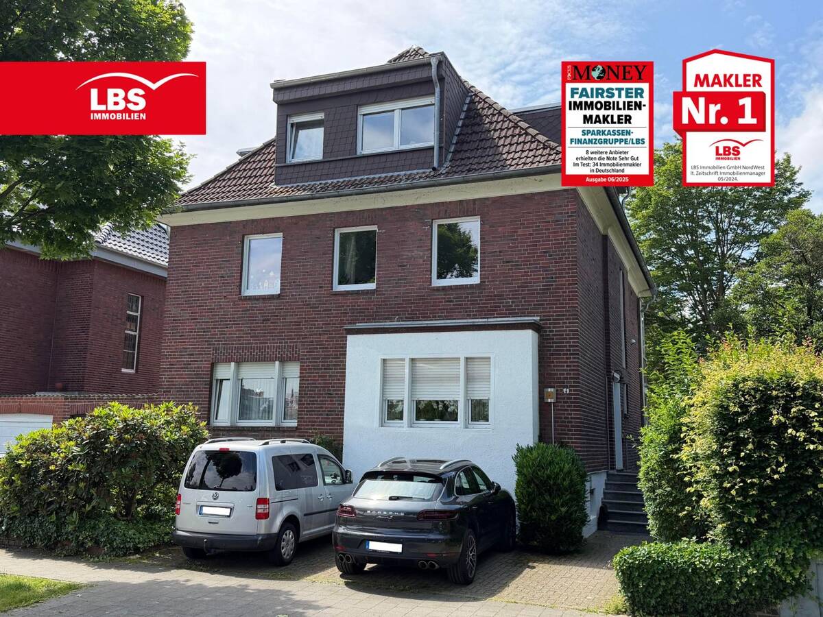 Attraktive Maisonette-Wohnung mit großer Dachterrasse in Münster-Geist – 48151 Münster – Bild 1 von 9