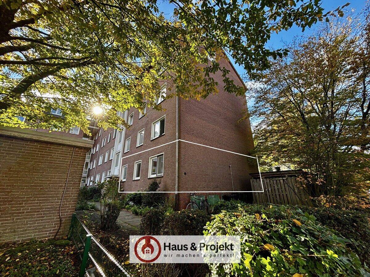 Wohnen mit eigenem Garten - 2-Zimmer-Erdgeschosswohnung in Bürgerfelde – 26127 Oldenburg – Bild 1 von 9
