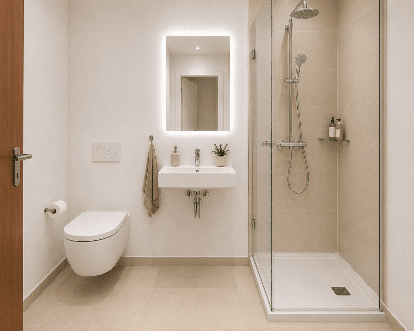 Vermietete Wohnung mit Stellplatz im grünen Ochsenzoll mit neuem Badezimmer