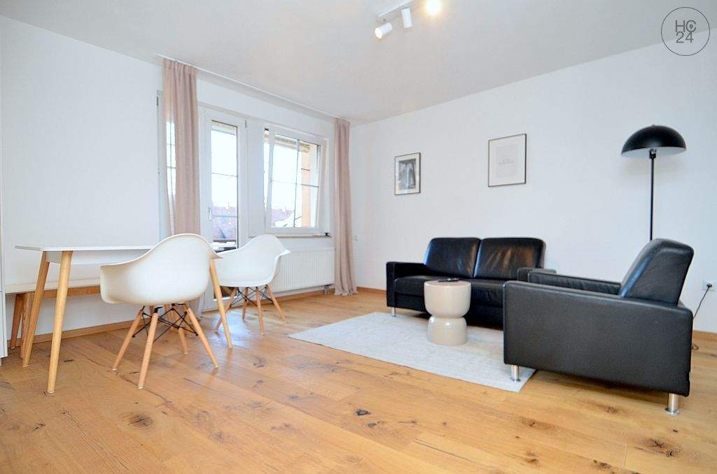 Erstbezug 2-Zimmer-Apartment mit WLAN und Balkon in der Innenstadt