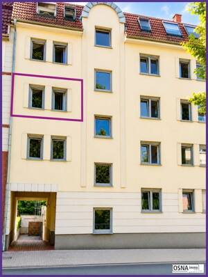 Zentral wohnen, ruhig entspannen - gepflegte 2-Zi. -Wohnung mit Aufzug, S-W Balkon u. Tiefgaragenpl. – 49080 Osnabrück – Vorschaubild 1