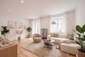 Energetisch saniertes Haus - Ruhige 2,5-Zimmer Wohnung im Hochparterre in der Maxvorstadt – 80798 München – Vorschaubild 4