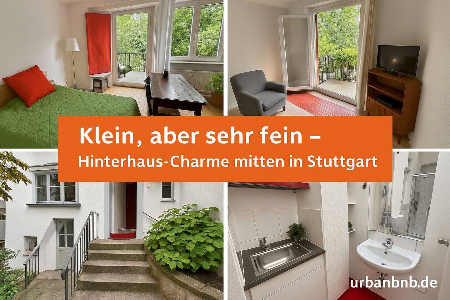 Möblierte Wohnung in Stuttgart-Mitte im charmanten Hinterhaus