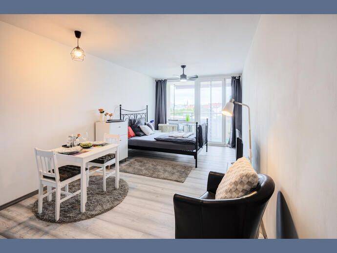 Möbliert: Wohnen auf Zeit: Apartment im 6. OG in Haidhausen