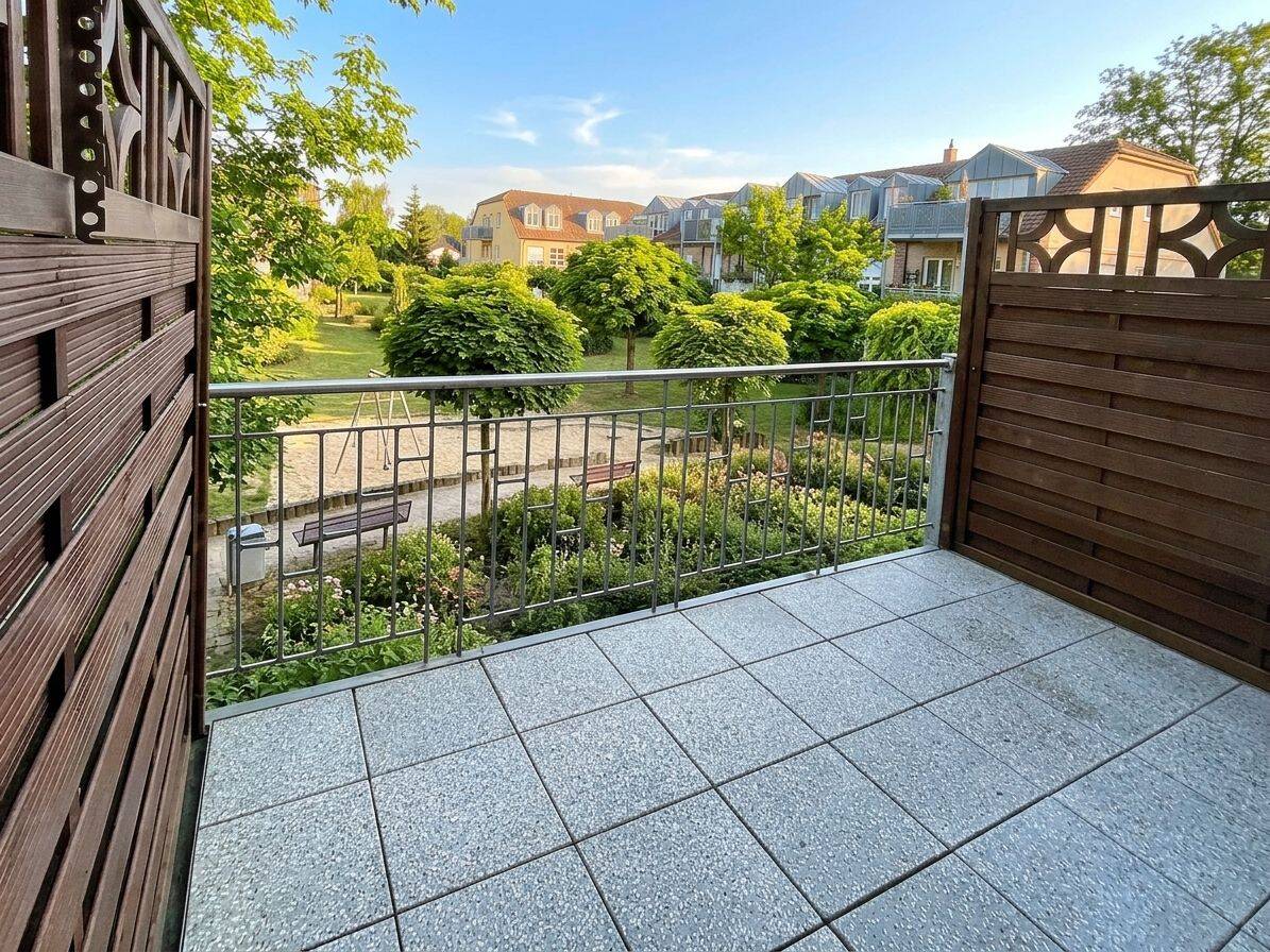 Gepflegte Etagenwohnung zur Miete mit Balkon in Schwielowsee Geltow - Wentzel Dr.