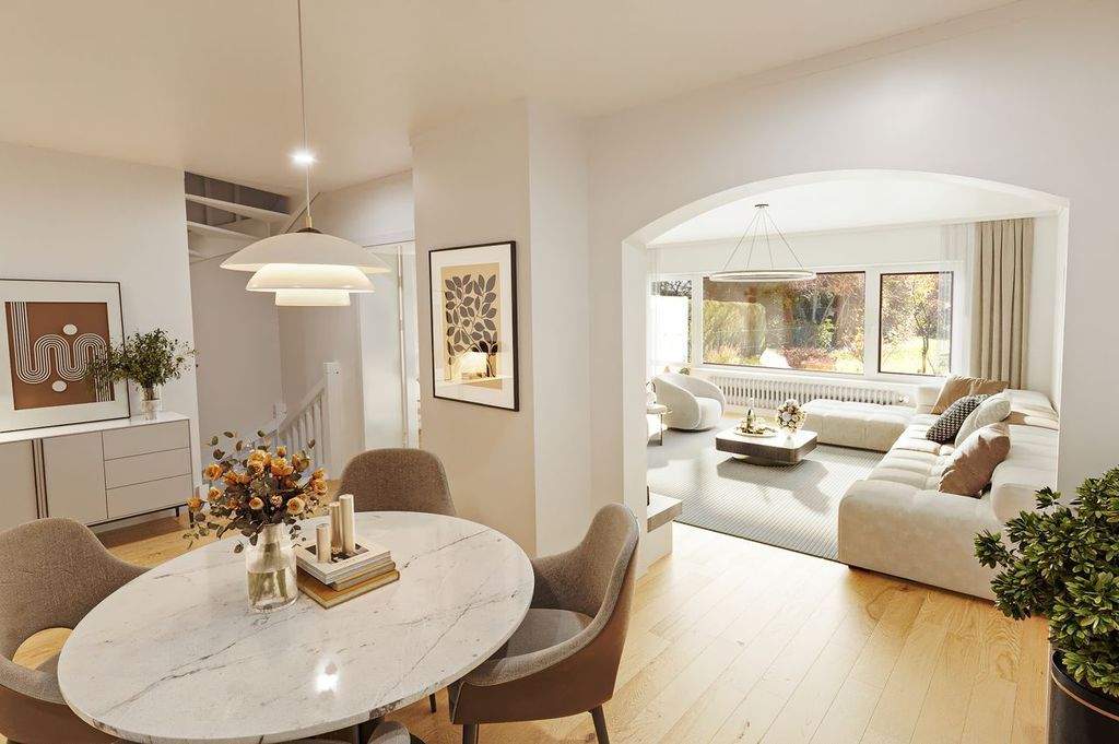 großzügige 240m² Wohn-/Nutzfläche + großer, sonniger Südgarten in familienfreundlicher Lage – München – Vorschaubild 5