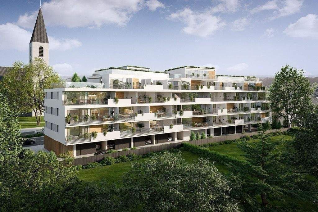 Architektur trifft Effizienz – Stilvolle 3-Zimmer-Wohnung eines innovativen Neubauprojekts (EH 40 / QNG+) – Nürnberg – Vorschaubild 2