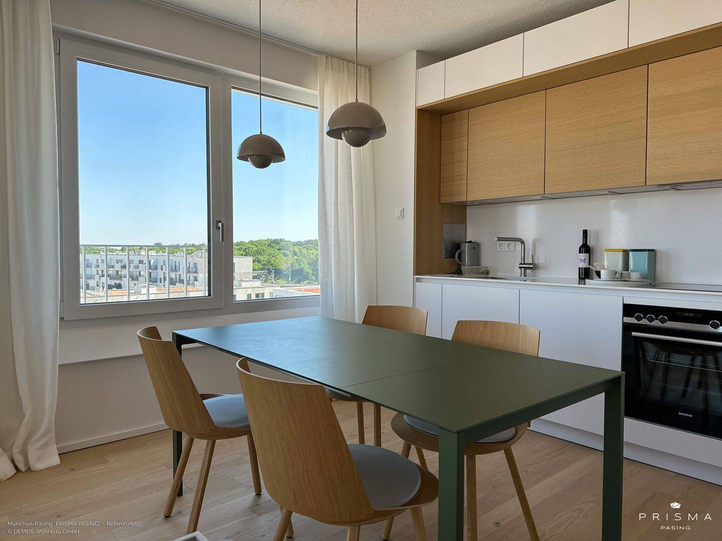 Sofort bezugsfertig: Möblierte 4-Zi. Whg. in Westausrichtung mit Loggia und 2 Bädern – München – Vorschaubild 5