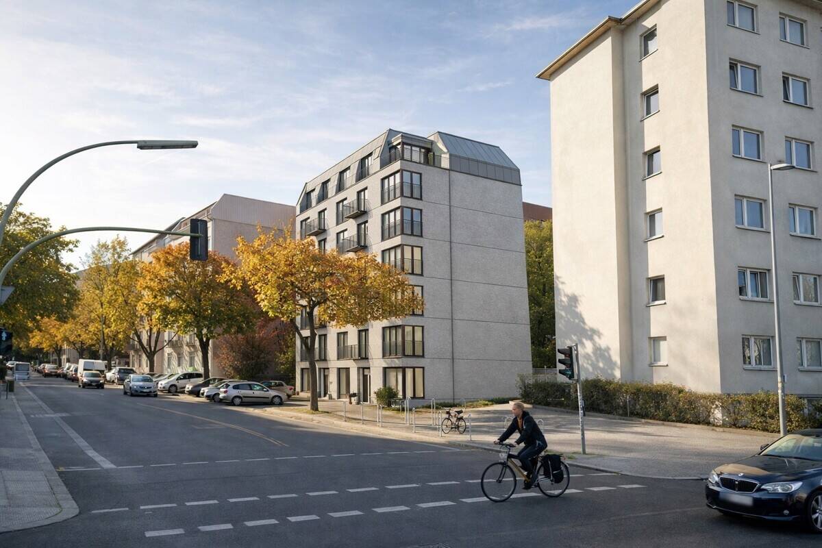 SCHÖNEBERG / KREUZBERG: BESTE LAGE: ERSTBEZUG im LUXUS Neubau: 3-Zimmer-Whg + 2 Bäder und Balkon – Berlin – Vorschaubild 8