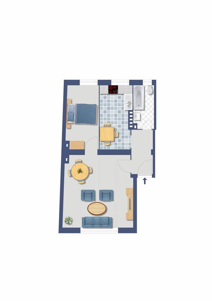 bezugsfreie Erdgeschosswohnung im schönen Berlin-Tegel – Berlin – Vorschaubild 4