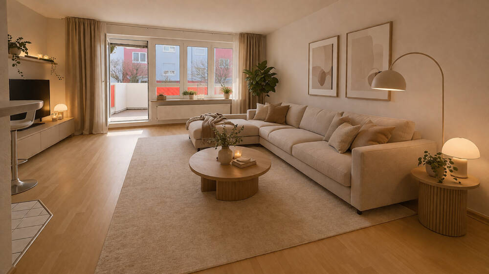 Bosch Nähe 2 Zimmer Wohnung in Reutlingen schön geschnitten ideal für Studenten und Paare im 1OG.+TG mit guter Anbindung nach TÜ – Reutlingen – Vorschaubild 3