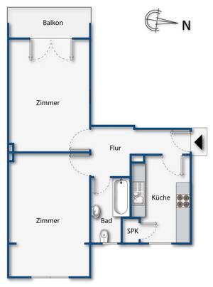 Mehrfamilienhaus mit 13 Einheiten in Eilbek – 22089 Hamburg – Vorschaubild 7