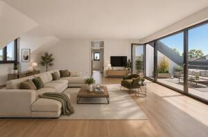 Individuelle, großzügige 5-Zimmer-Dachterrassenwohnung mit Kamin nahe Westpark- mit Potenzial! – 80686 München – Vorschaubild 6
