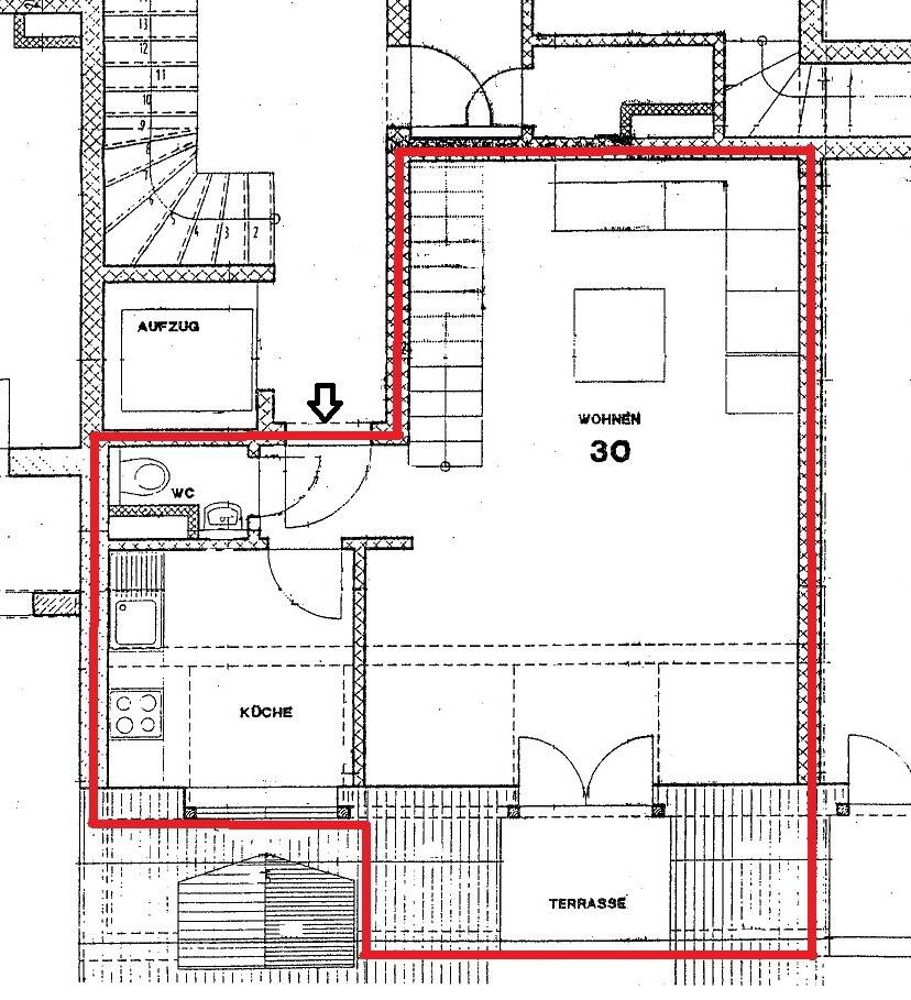 Attraktive 2-Zimmer-Maisonettewohnung – Erfurt – Vorschaubild 2