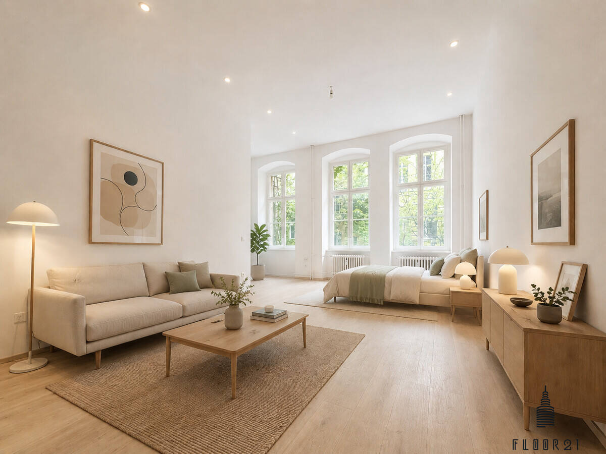 Sofort verfügbar: Stilvoll modernisierte Wohnung im Herzen Berlins mit lukrativer Renditechance von 5 % – Berlin – Vorschaubild 3