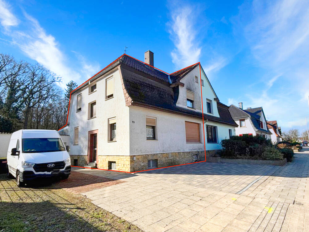 Doppelhaushälfte mit 2 Wohneinheiten und Garagen in Osnabrück-Eversburg – Osnabrück – Bild 1 von 9