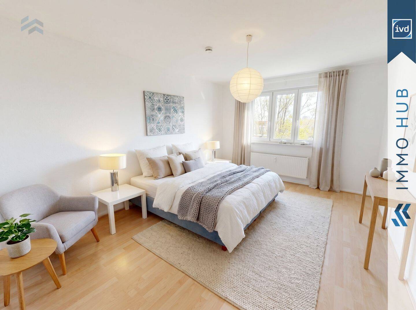 ++ Bezugsfrei! Renovierte 3-Zimmer-Wohnung mit Balkon in begehrter Lage ++ – Berlin – Vorschaubild 2