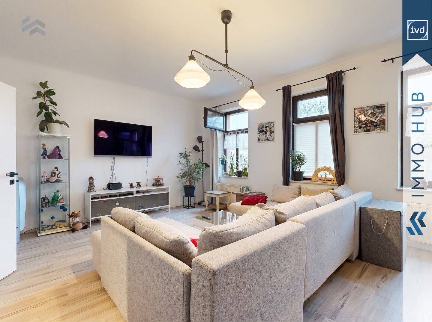 ++ frisch renoviert, 4,48% IST-Rendite, Einbauküche! Charmante 3-Zimmer Wohnung in Stötteritz ++ – Leipzig – Vorschaubild 4