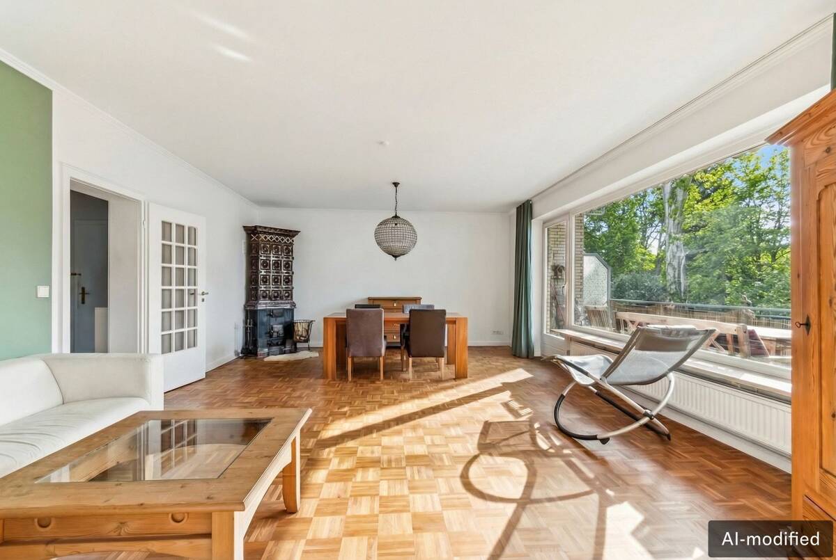 Guter Schnitt & grüne Umgebung: Familientaugliche 4 Zimmer mit 2 Balkonen – 22587 Hamburg – Bild 1 von 5
