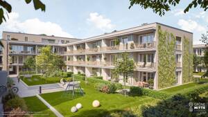 4-Zi.-Gartenwhg. mit offener Küche, Tageslichtbad, sep. Duschbad, eigenem HWR und Terrasse – 85551 Kirchheim bei München – Vorschaubild 1
