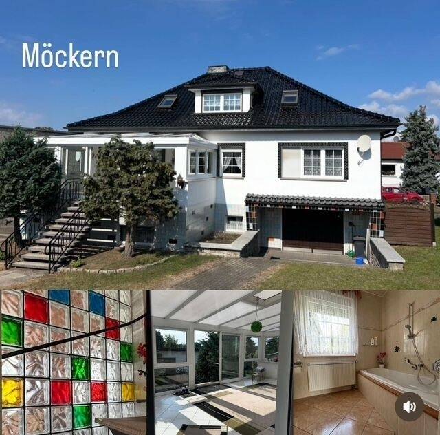 Haus mit Wohnkeller, Dachzimmer und Wintergarten in einer Anliegerstraße auf einen großem Grundstück – Möckern – Vorschaubild 2