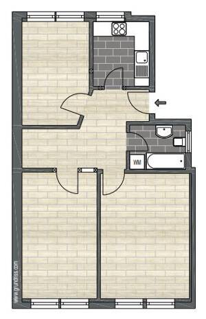 Mit Aufzug! Hochwertig modernisiert & inkl. EBK – 4315 Leipzig – Vorschaubild 2