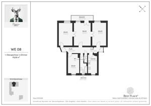 Hallo Altersvorsorge: Vermietete 4-Zimmer-Gründerzeit-Wohnung nahe Rüdesheimer Platz *BALKON* – 12161 Berlin – Vorschaubild 4