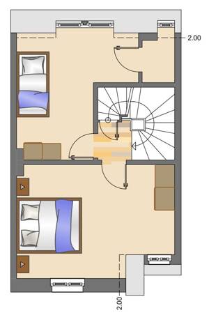 Helle 3 Zimmer-Wohnung in Dortmund Derne (WBS zwingend erforderlich) – 44329 Dortmund – Vorschaubild 2