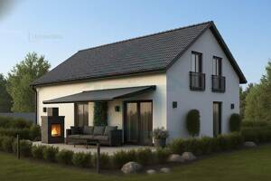 Moderne massive Stadtvilla inklusive 335 m² Grundstück in Jena-Winzerla – 7745 Jena – Vorschaubild 2