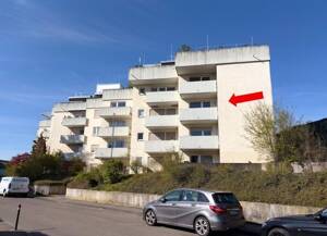 Ideale Lage mit Ausblick nahe der Uni Stuttgart-Vaihingen - freie, praktische, renov.-bed. 3-Zimmer-ETW mit Südost-Balkon und TG-Platz