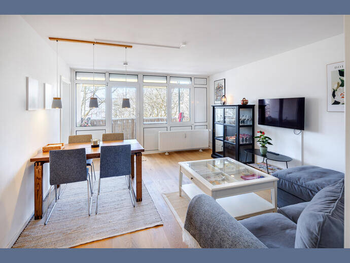 Möbliert: 3 Zimmer Wohnung in Schwabing-Freimann
