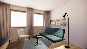 Erstbezug zum 01.10.2026: Design-Möbliertes Smart-Apartment im Herzen von Plattling – 94447 Plattling – Vorschaubild 5