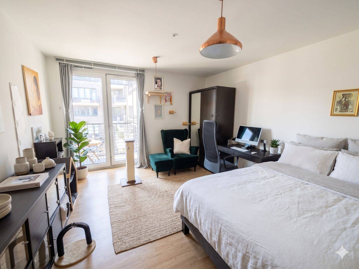 Mietkauf - Exklusives City-Appartement mit Balkon und Fußbodenheizung im Herzen Berlins – Berlin – Vorschaubild 6