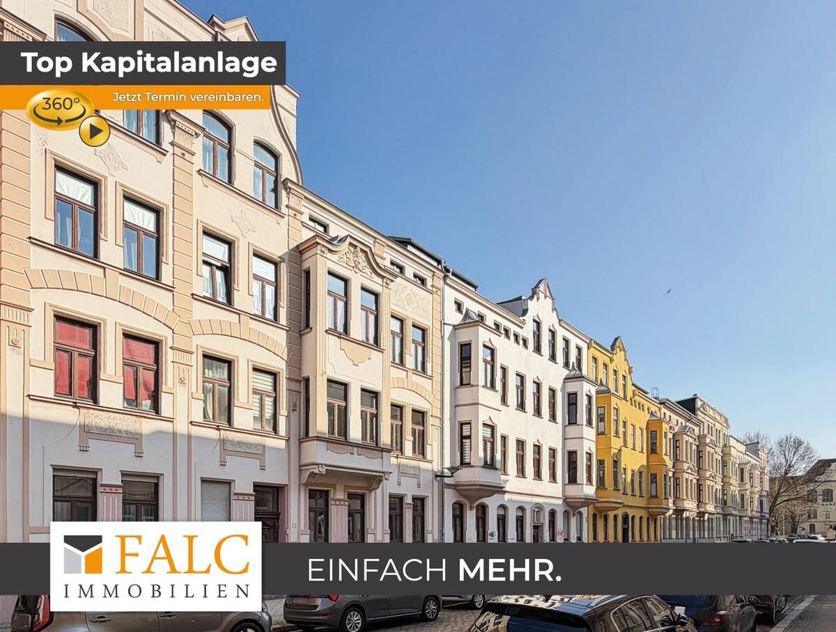 Charmante Altbauwohnung mit Erker & Balkon in begehrter Lage von Magdeburg-Stadtfeld Ost – 39108 Magdeburg – Bild 1 von 9